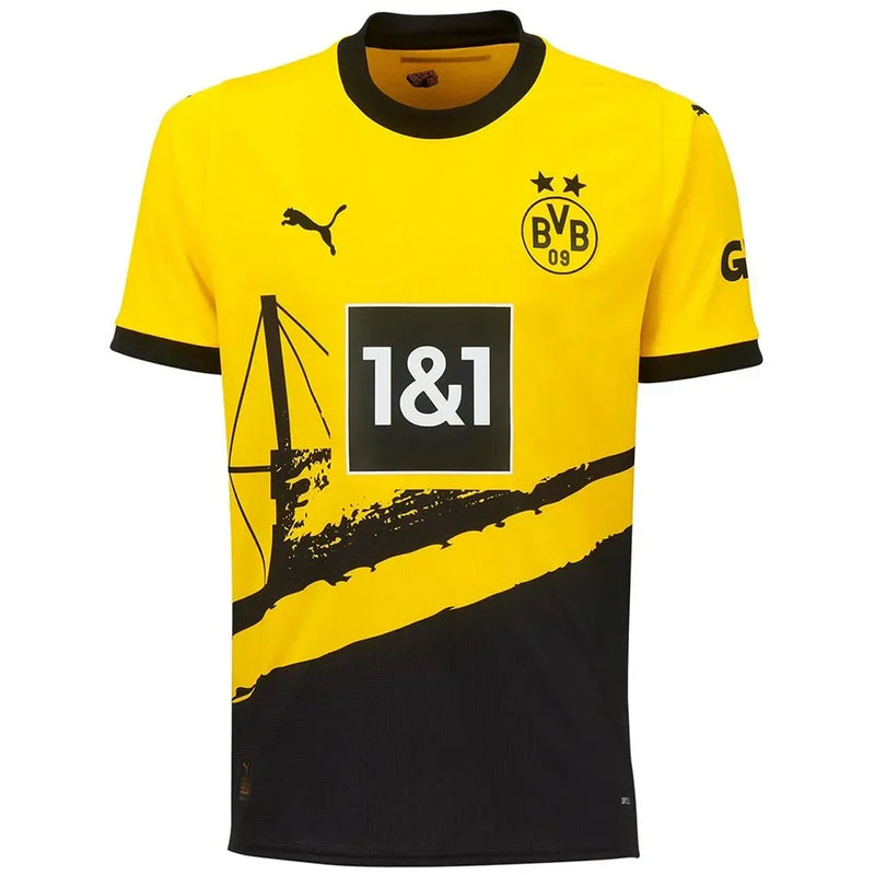 Camisa Borussia Dortmund 23/24 - Puma Torcedor Masculina