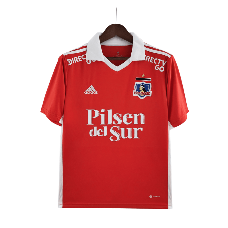 Camisa Colo Colo II 22/23 - Adidas Torcedor Masculina - Vermelho