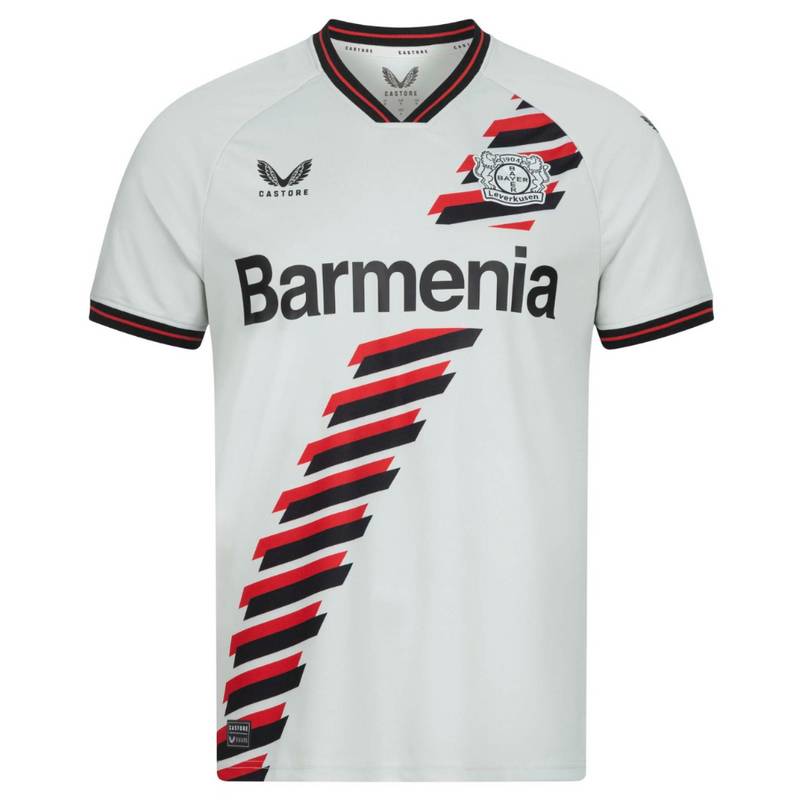 Camisa Bayer Leverkusen Reserva 23/24 - Castore Torcedor Masculina