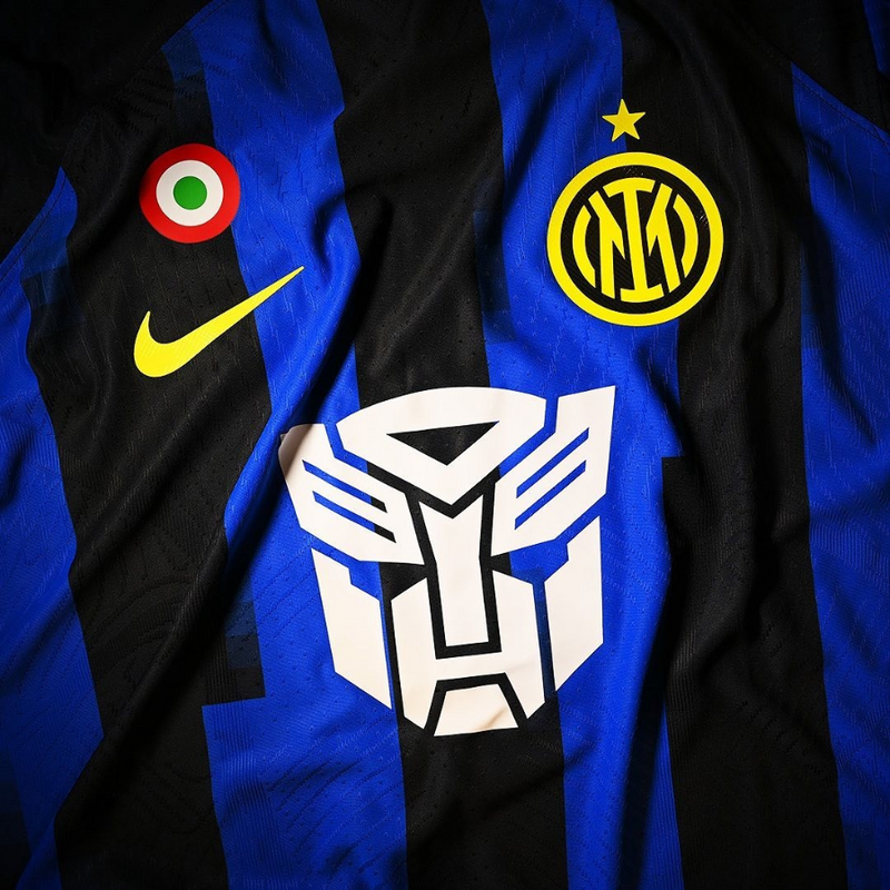 Camisa Inter de Milão Transformers Titular 23/24 - Nike Torcedor Masculina