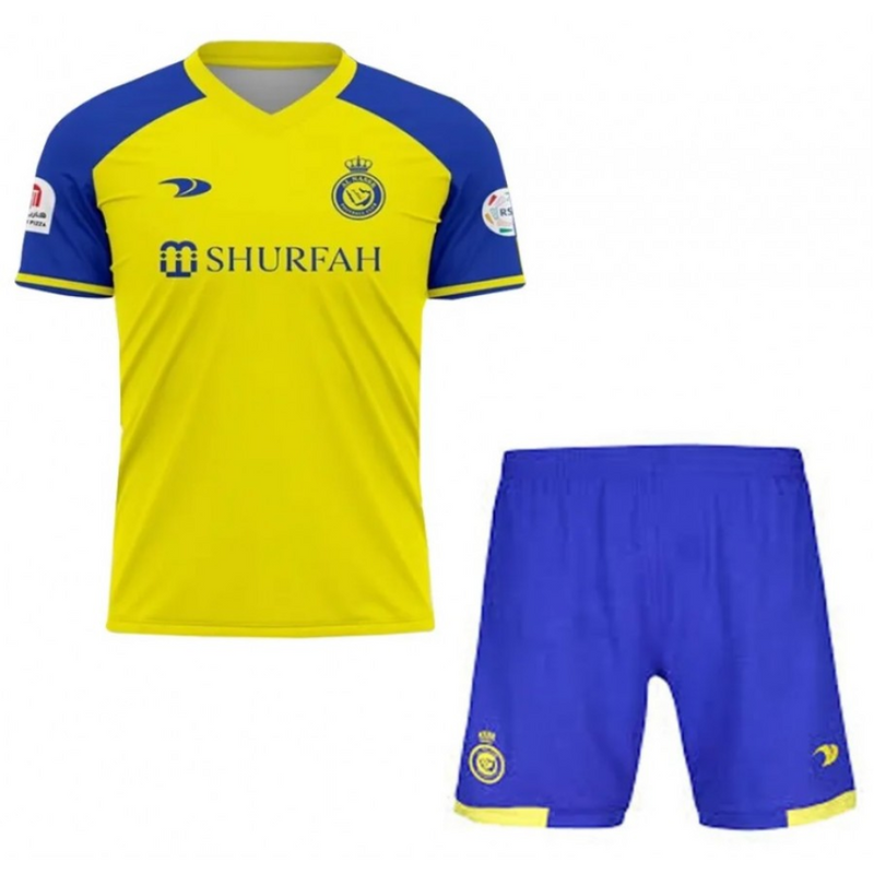 Kit Infantil Cristiano Ronaldo 7 -  Al Nassr I 2023/24