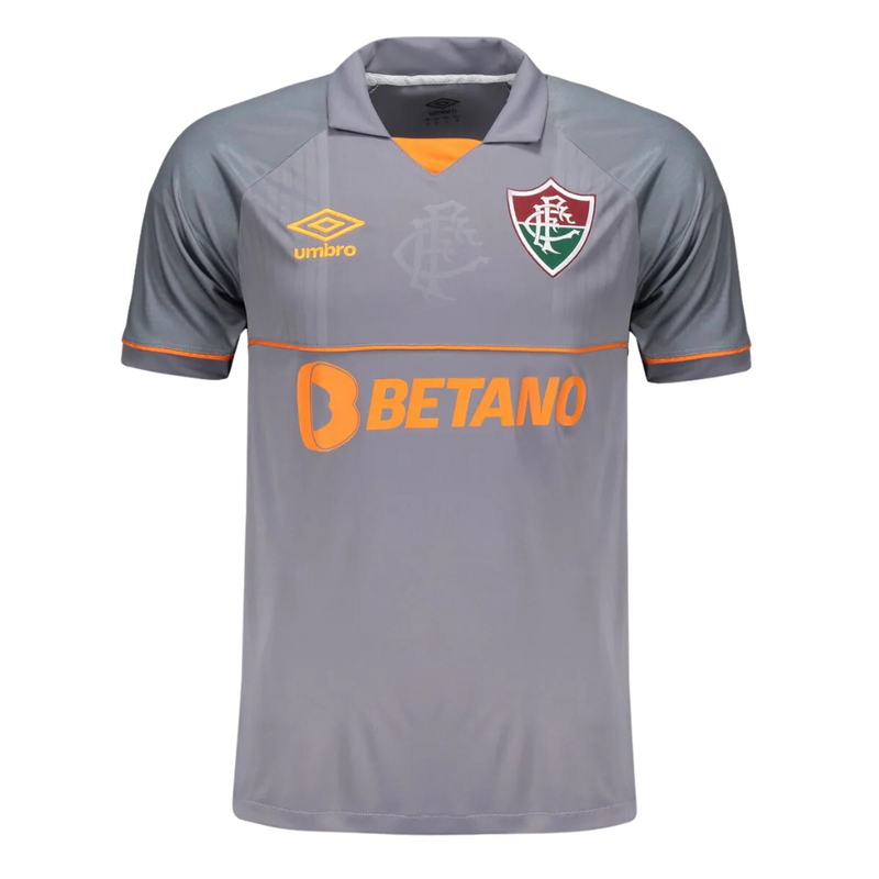 Camisa Fluminense Goleiro 23/24 - Umbro Torcedor Masculina - Cinza