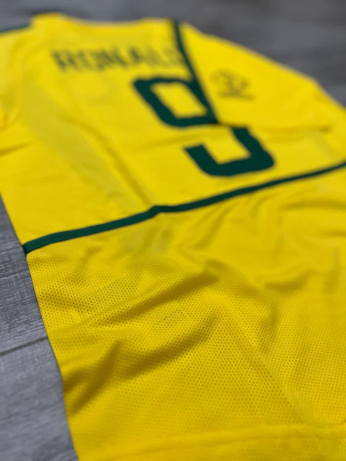 Camisa Retrô Seleção Brasileira 2002/02 Titular