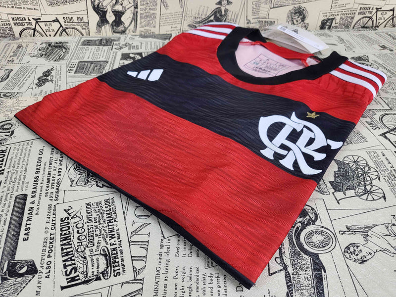 Camisa Flamengo  I 23/24 - Adidas Versão Jogador Masculina - Vermelho