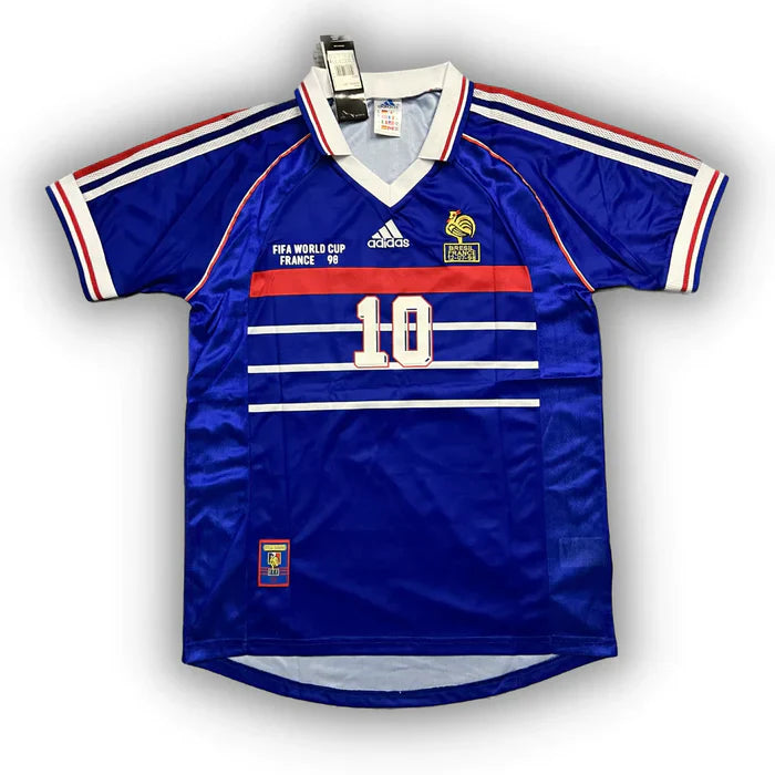 Camisa Seleção França Titular Retro 1998/98 - Adidas Torcedor Masculina