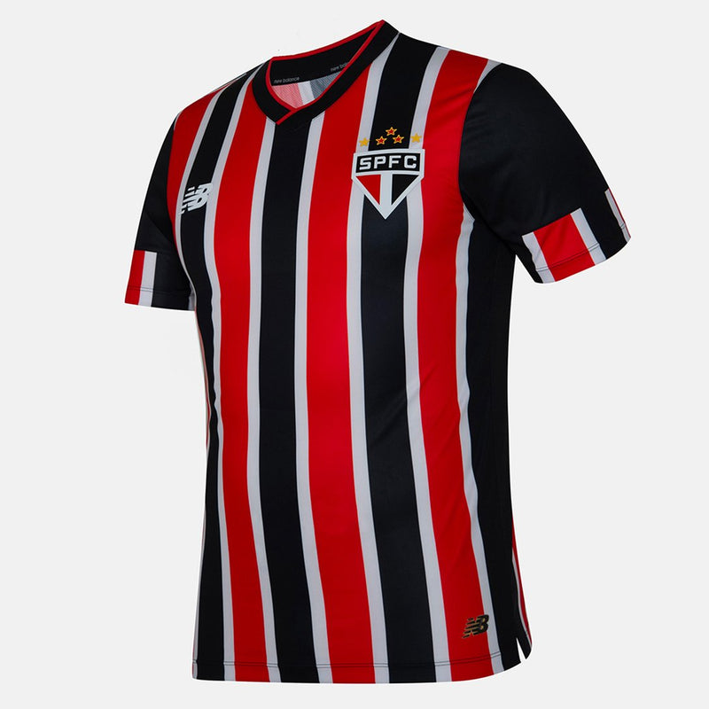 Camisa São Paulo II 24/25 Torcedor New Balance Masculina - Vermelho e Branco